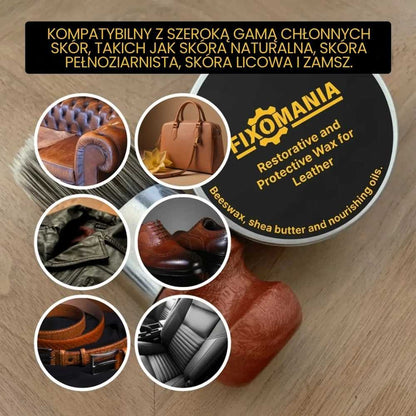 Wosk do Skóry — Naprawczy, Ochronny i Odnawiający Wosk, Długotrwały i Skuteczny